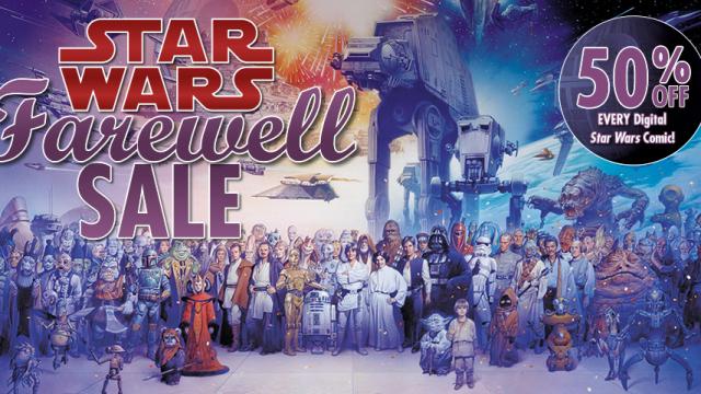 Hundreds Of Star Wars Comics Are On Sale…Before They Disappear