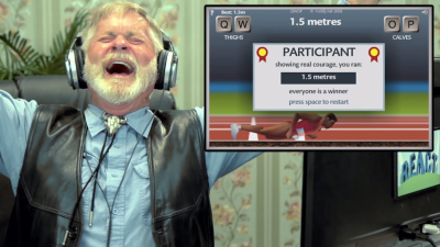 Old Folks Try QWOP, Are Also Utterly Confused