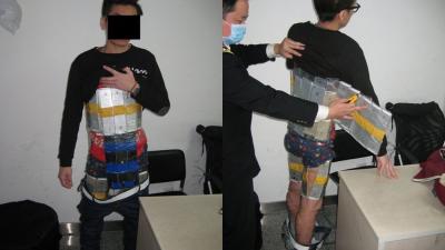 Smuggler Caught With 94 iPhones Strapped To His Body