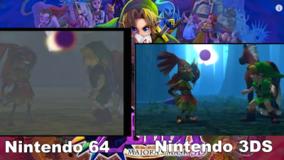 The Legend Of Zelda: Majora’s Mask Comparison: N64 Vs 3DS