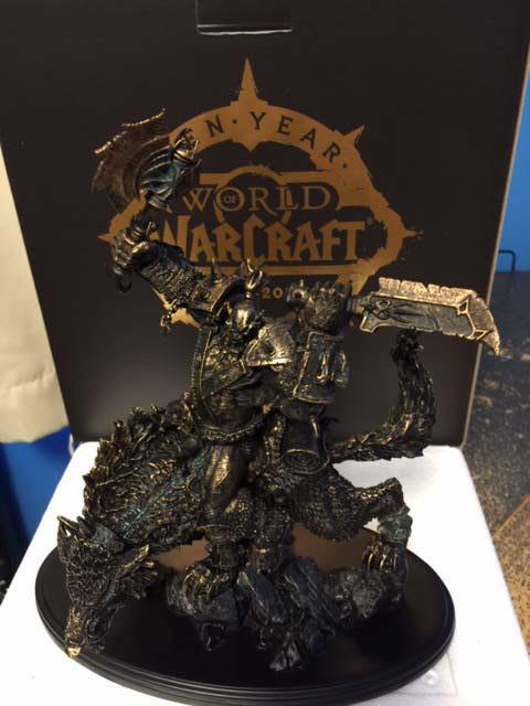 Blizzard Rewards 10-Year World Of Warcraft Vets With Rad Statue
