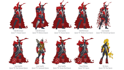 The Visual Evolution Of Spawn