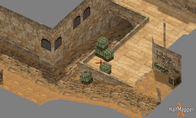 Classic Counter-Strike Maps In Isometric View