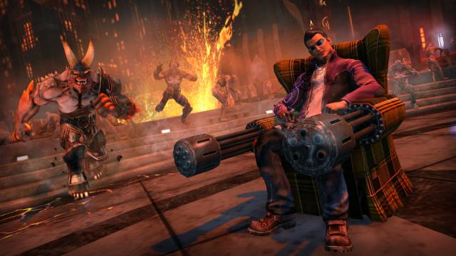 The Funniest Guns In Saints Row: Gat Out Of Hell