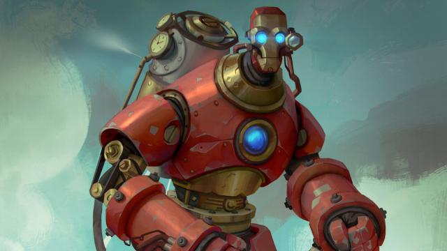 Fine Art: Steampunk Iron Man Was, At Least, Actually Made Of Iron
