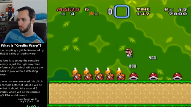 Near-Impossible Super Mario World Glitch Done For First Time On SNES