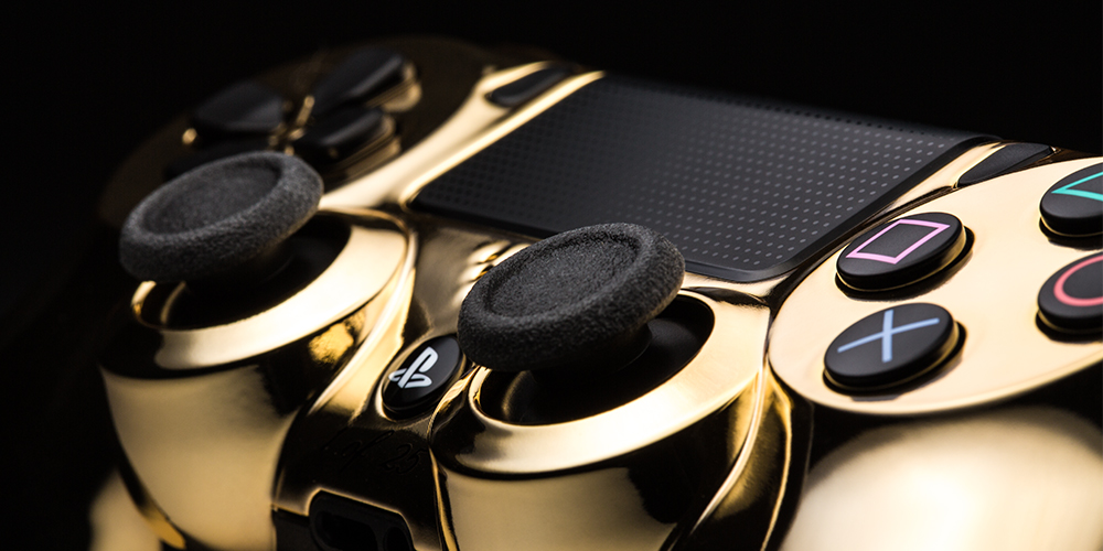 24 Karat Gold PS4 And Xbox One Controllers Are Dumb, Almost Sold Out