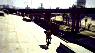 GTA Player Breaks Physics With His Bike Skills