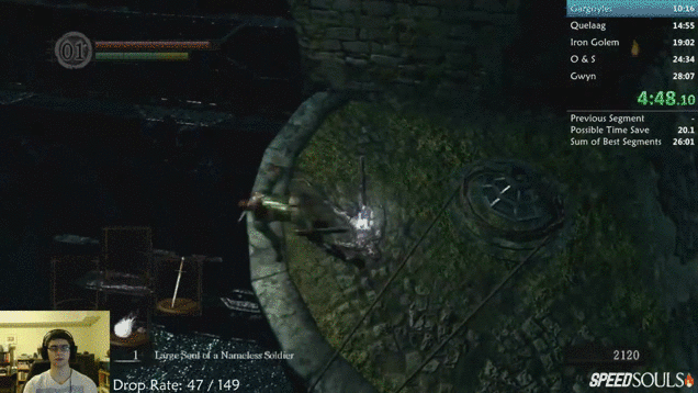 Dark Souls Speedrunner Breaks World Record Without Realising It
