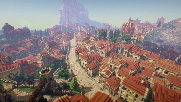 125 People Are Building All Of Game Of Thrones In Minecraft