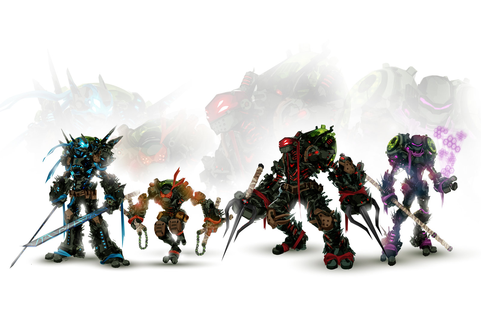 Link, Sephiroth And The Avengers, Turned Into Fearsome Robots