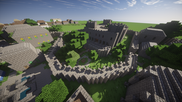 Old-School RuneScape Rebuilt In Minecraft