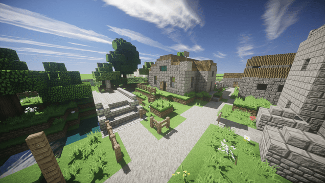 Old-School RuneScape Rebuilt In Minecraft