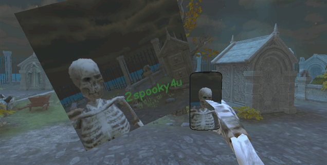 A Game About Taking Selfies As A Skeleton. That’s It.