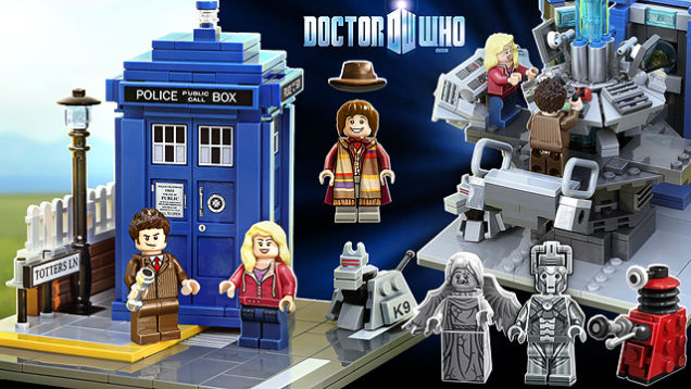 LEGO Doctor Who Is Officially A Real Thing