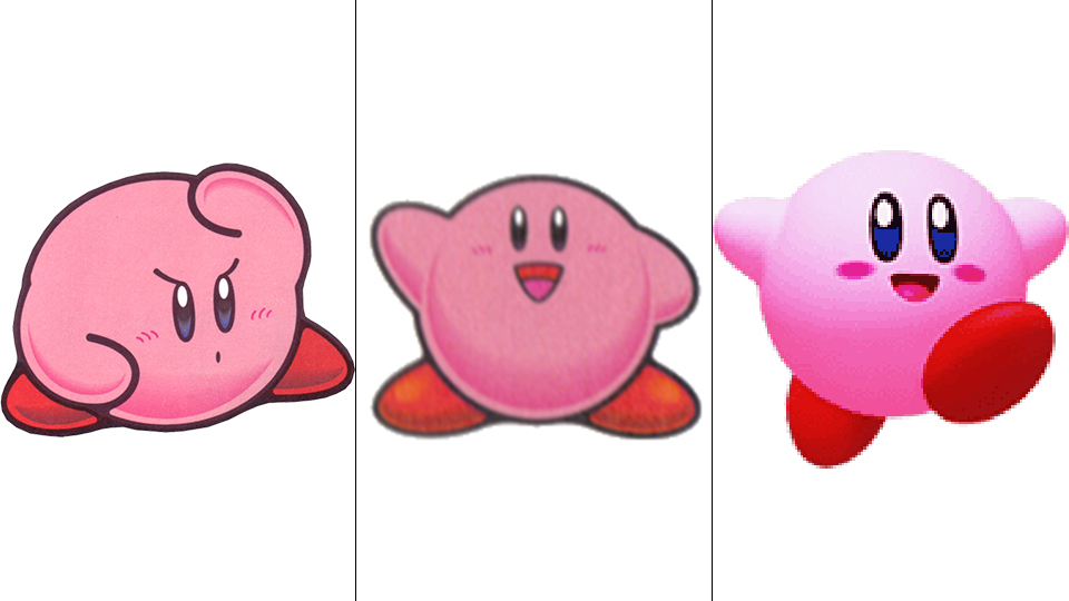 He’s Just A Pink Blob, But Kirby Sure Has Changed Over The Years