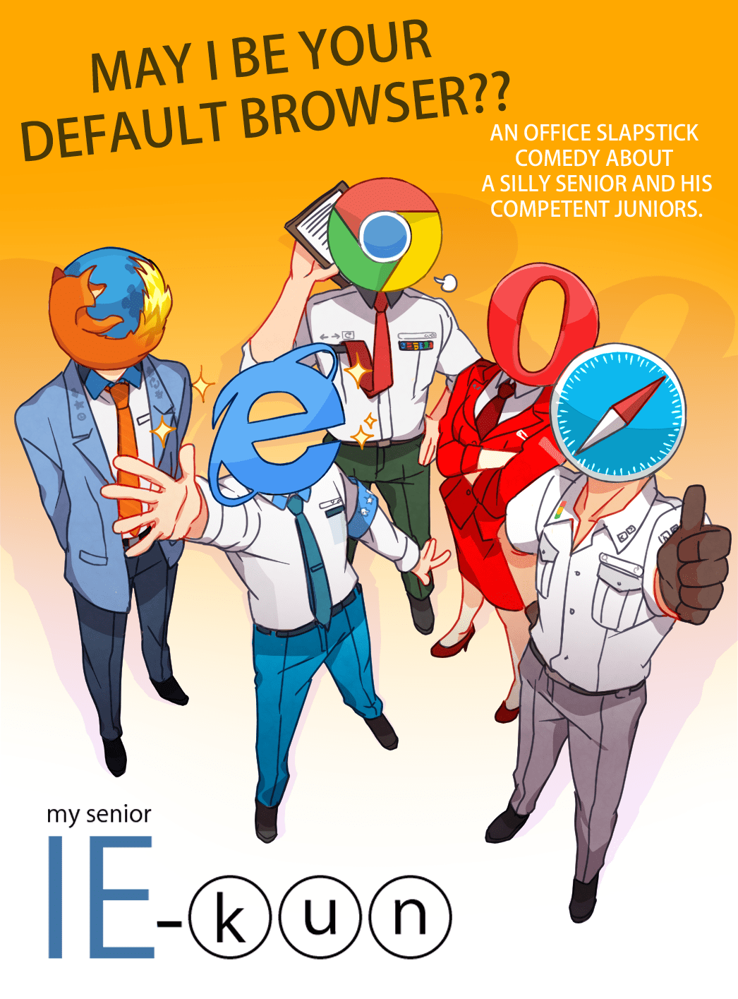 Internet Browsers, Personified