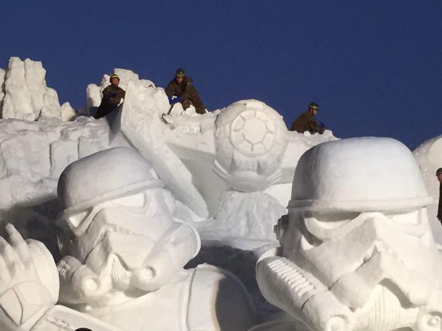 The Japanese Military Is Great At Snow Sculptures
