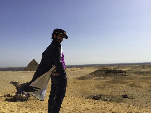 The Pyramids Make For A Great Cosplay Location