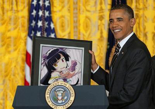 Thanks Obama For The Anime Photoshops