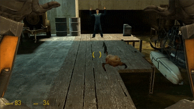Fan Turns Half-Life 2’s Headcrab Into A Gun-Wielding Criminal
