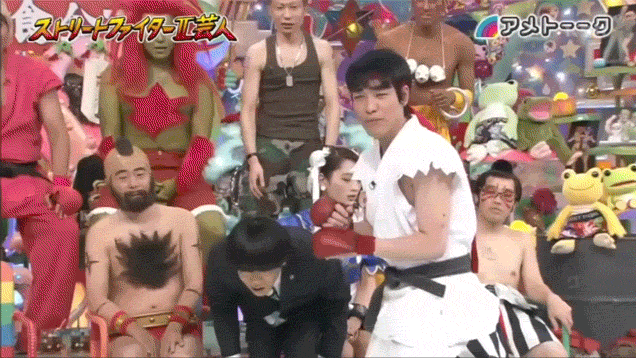 Street Fighter Comes To Life With Japanese Celebrities
