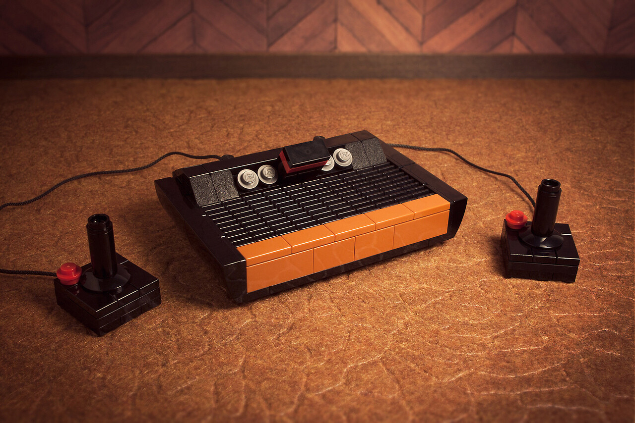 Retro Consoles Brought To Life In LEGO