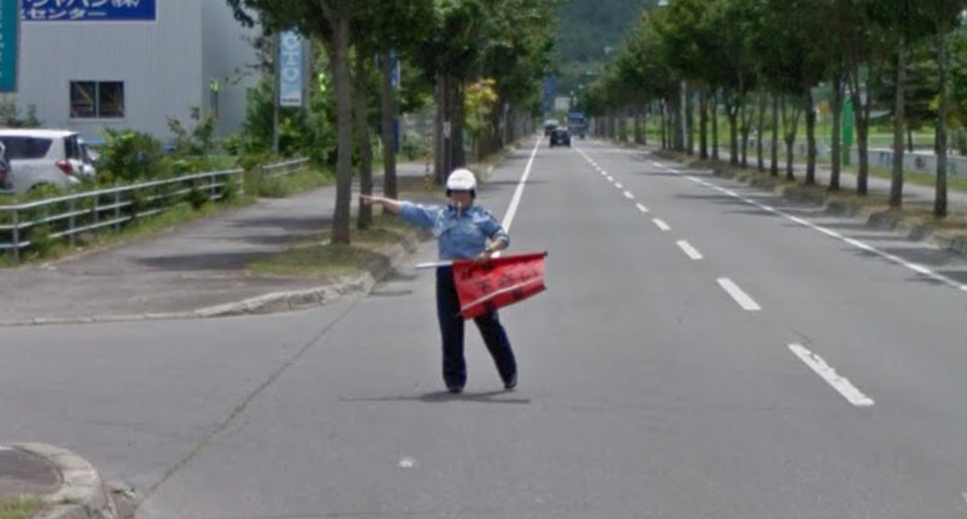 Google’s Street View Car Stopped By The Japanese Police