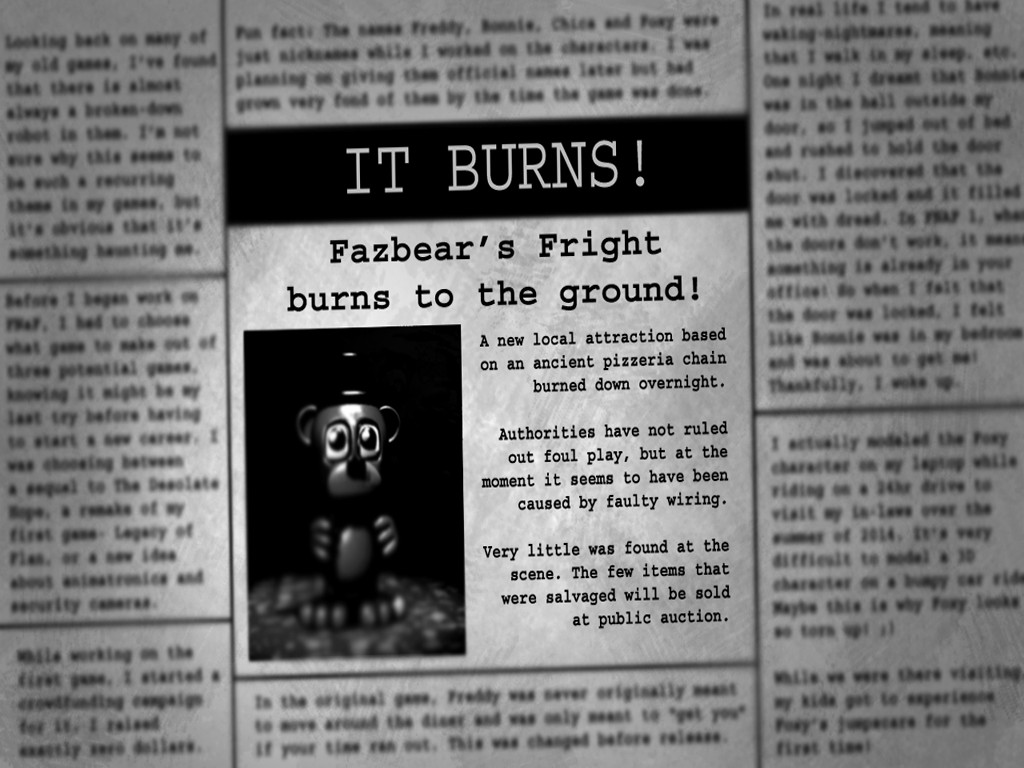 Everything We Know About Five Nights At Freddy’s 3
