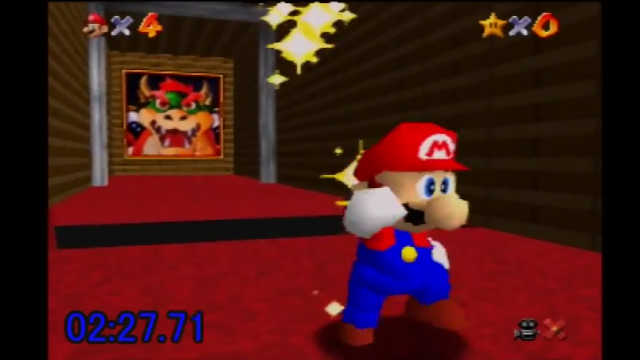 A New World Record For Beating Super Mario 64 With No Stars