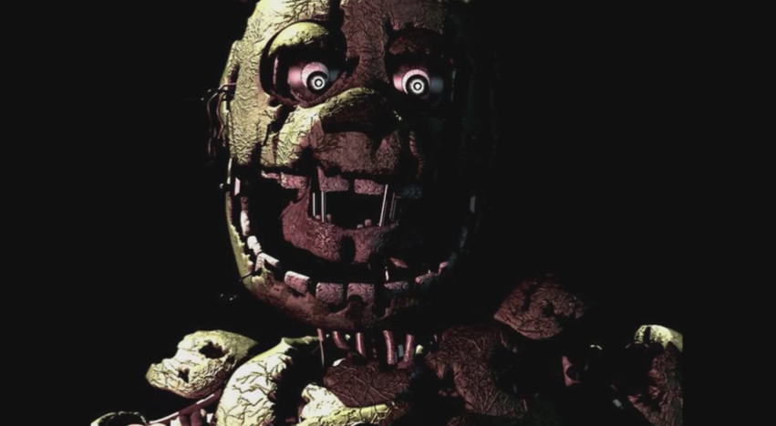 Why's the animatronic easter in FNaF 3 laying beside you in the office  isn't Shadow Freddy (theory)
