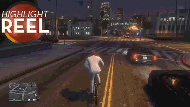 Just A Typical Bike Ride In GTA