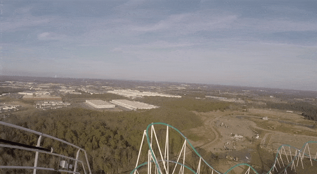Vomit: First-Person Video Of One Of The World’s Biggest Rollercoasters