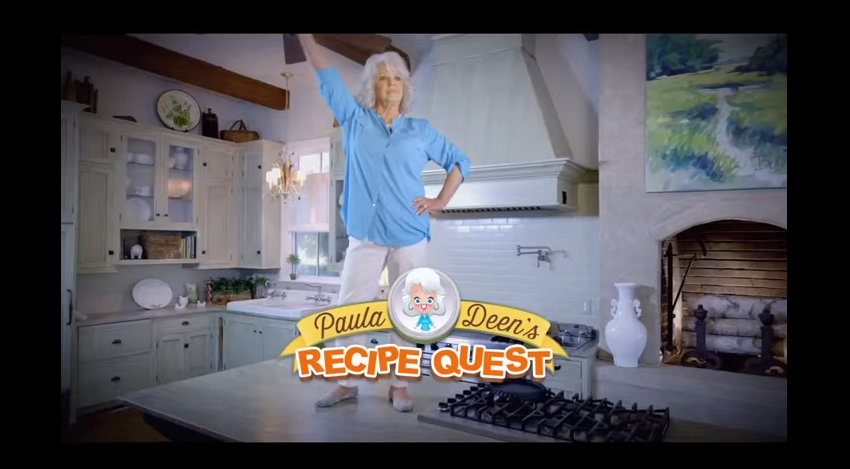 Paula Deen’s New Game Commercial Is Totally Bats**t