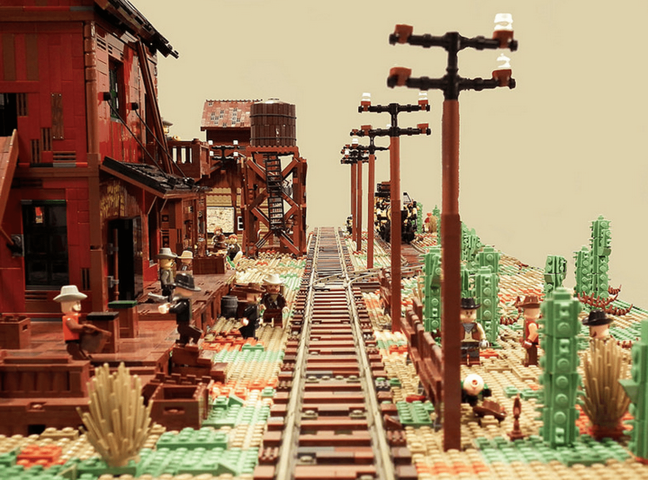 LEGO Wild West Town Is Huge And Has Everything