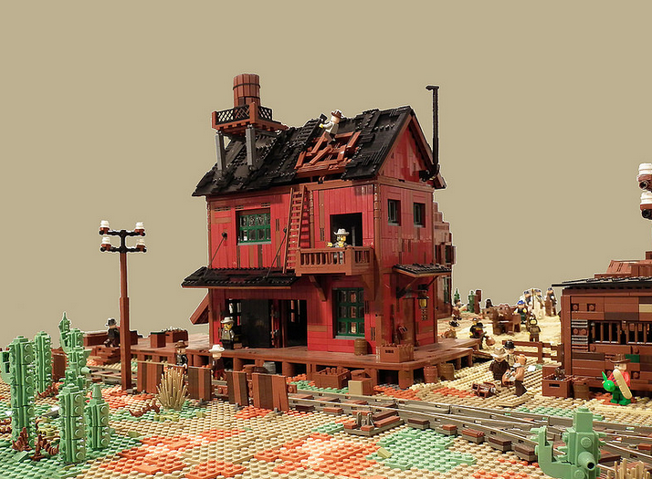 LEGO Wild West Town Is Huge And Has Everything