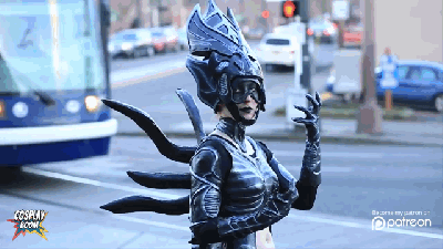 In Portland, Cosplayers Fit Right In
