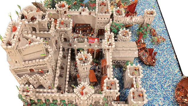 That’s How You Build A Giant LEGO Castle