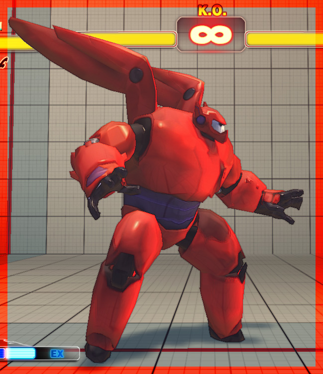 Someone Put Big Hero 6 Characters In Street Fighter IV