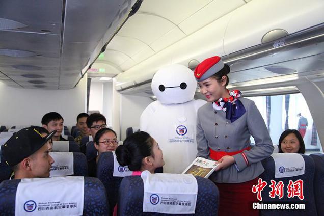 Baymax, The Chinese Flight Attendant