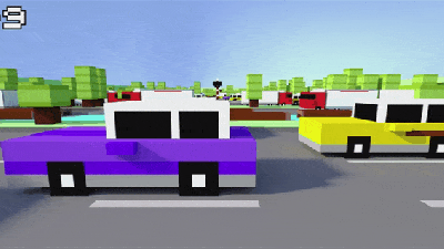 First-Person Crossy Road Would Kill Me