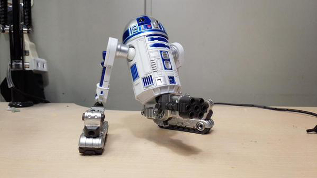 R2-D2 Gets Seriously Badass