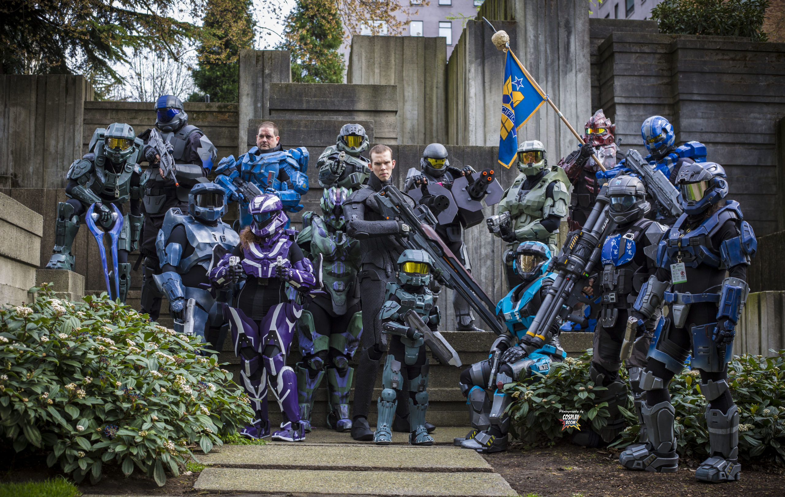 Iron Man’s Best Friend Ultron, Chappie Cosplay and A Whole Lot of Halo