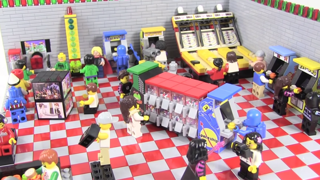 LEGO Arcade Room Has All The ’80s Classics