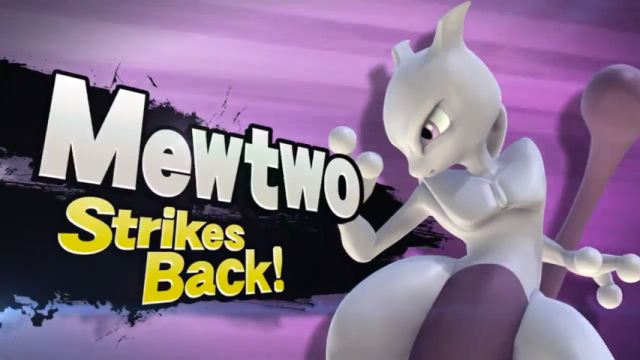 Mewtwo Will Be Available On Smash Bros On April 28