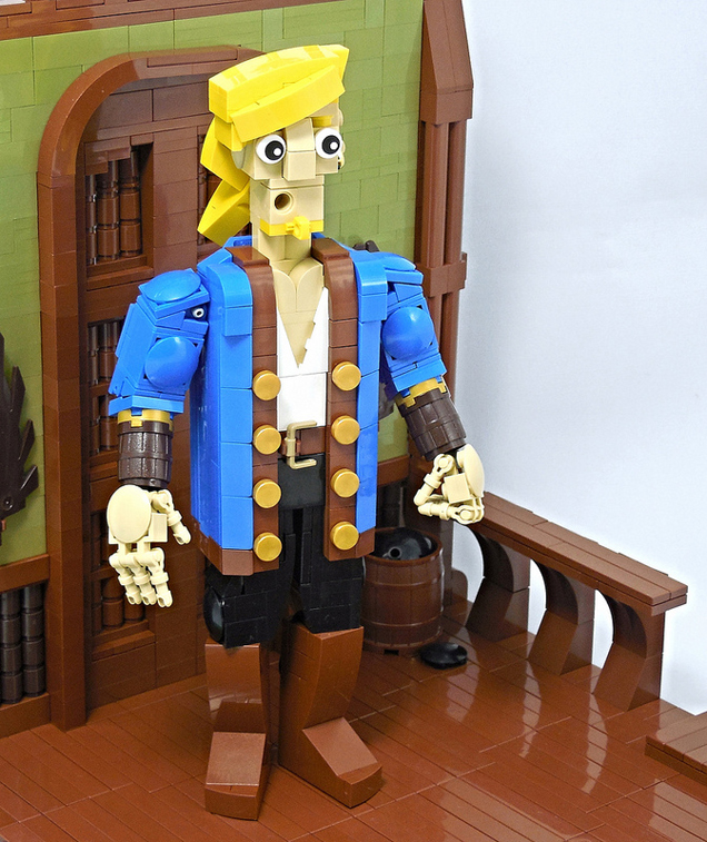 Memorable Monkey Island 2 Scene Rebuilt With LEGO