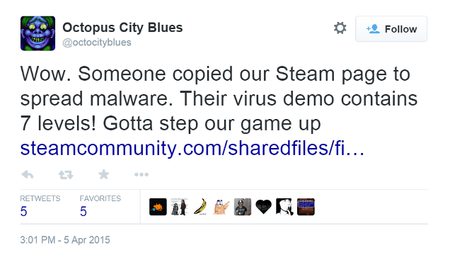 Steam users beware! Bad guys hide malware inside fake game demos