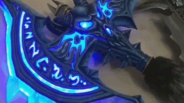 Working Lights Make This World Of Warcraft Weapon Replica Awesome