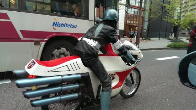 Forget Batman, A Japanese Superhero Is Patrolling The Streets