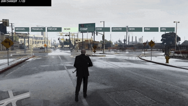 Play GTA V As A Deer In Rainy Los Santos Using A New PC Mod